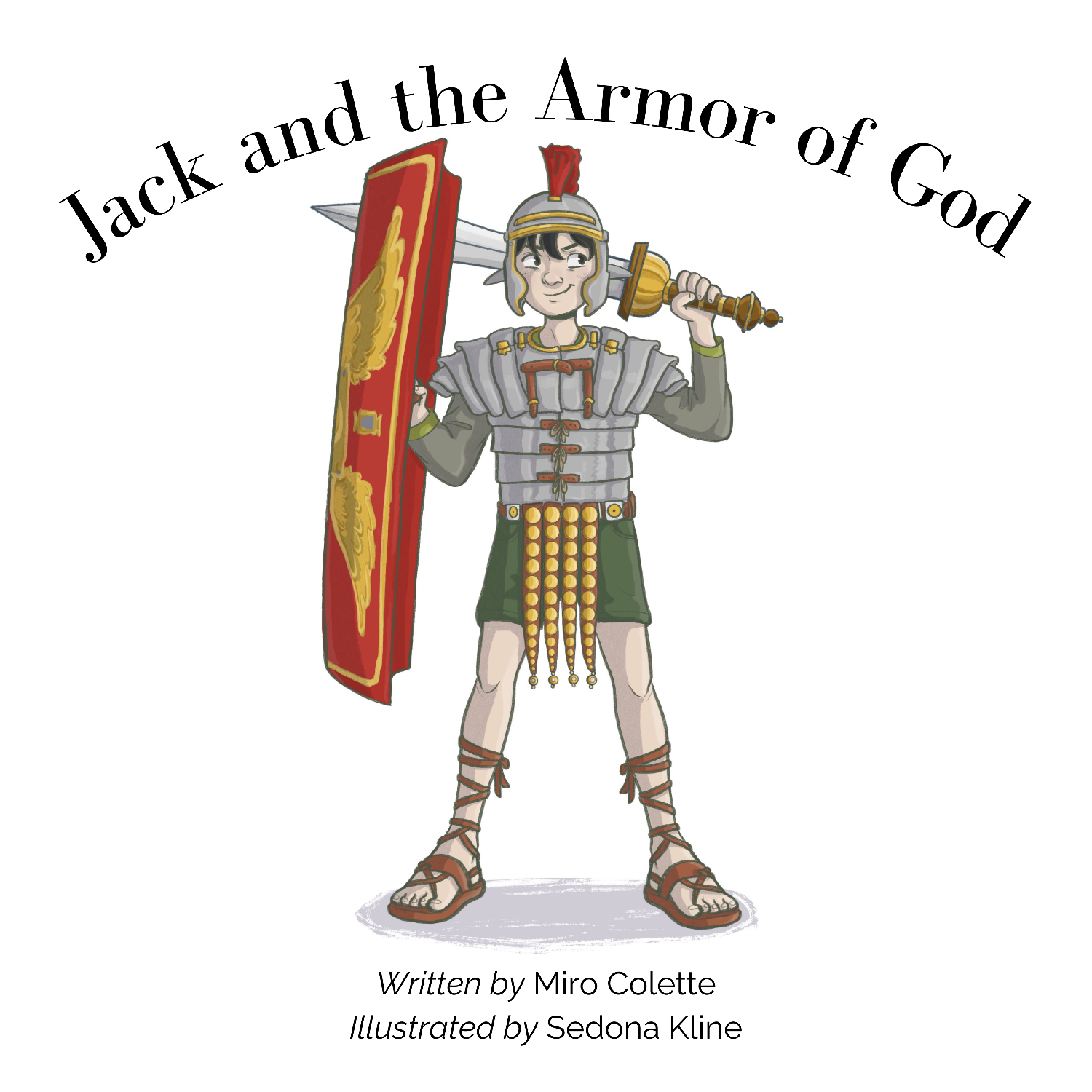 Jack and the Armor of God book cover by Miro Colette